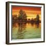 River Sunset I-Neil Thomas-Framed Art Print