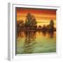 River Sunset I-Neil Thomas-Framed Art Print