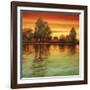 River Sunset I-Neil Thomas-Framed Art Print