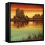 River Sunset II-Neil Thomas-Framed Stretched Canvas