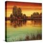 River Sunset II-Neil Thomas-Stretched Canvas