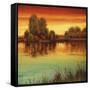 River Sunset II-Neil Thomas-Framed Stretched Canvas