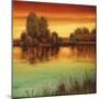 River Sunset II-Neil Thomas-Mounted Art Print