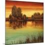 River Sunset II-Neil Thomas-Mounted Art Print