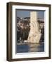 River Tagus and Monument to the Discoveries, Belem, Lisbon, Portugal, Europe-Rolf Richardson-Framed Photographic Print