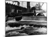 River Tavy Weir-null-Mounted Photographic Print