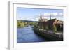 River Tay and Perth, Scotland-Peter Thompson-Framed Photographic Print