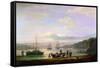 River Teign, Devon-Thomas Luny-Framed Stretched Canvas
