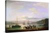 River Teign, Devon-Thomas Luny-Stretched Canvas