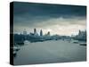 River Thames and City of London, London, England-Jon Arnold-Stretched Canvas