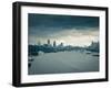 River Thames and City of London, London, England-Jon Arnold-Framed Photographic Print