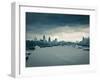 River Thames and City of London, London, England-Jon Arnold-Framed Photographic Print