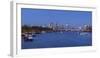 River Thames and City of London, London, England-Jon Arnold-Framed Photographic Print