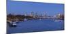 River Thames and City of London, London, England-Jon Arnold-Mounted Photographic Print