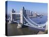 River Thames and Tower Bridge, London, England, UK-D H Webster-Stretched Canvas