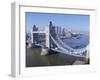 River Thames and Tower Bridge, London, England, UK-D H Webster-Framed Photographic Print