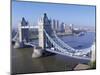 River Thames and Tower Bridge, London, England, UK-D H Webster-Mounted Photographic Print