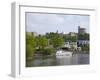 River Thames and Windsor Castle, Windsor, Berkshire, England, United Kingdom, Europe-Peter Barritt-Framed Photographic Print