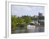 River Thames and Windsor Castle, Windsor, Berkshire, England, United Kingdom, Europe-Peter Barritt-Framed Photographic Print