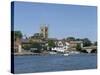 River Thames at Henley on Thames, Oxfordshire, England, United Kingdom, Europe-Harding Robert-Stretched Canvas