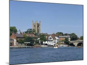 River Thames at Henley on Thames, Oxfordshire, England, United Kingdom, Europe-Harding Robert-Mounted Photographic Print