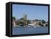 River Thames at Henley on Thames, Oxfordshire, England, United Kingdom, Europe-Harding Robert-Framed Stretched Canvas