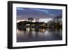 River Thames Dusk-Charles Bowman-Framed Photographic Print