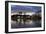 River Thames Dusk-Charles Bowman-Framed Photographic Print