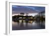 River Thames Dusk-Charles Bowman-Framed Photographic Print