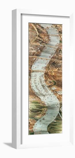 River Thames, from Eton to Nore II-null-Framed Premium Giclee Print
