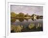 River Thames, Goring, Oxfordshire Berkshire Borders, England, United Kingdom-David Hughes-Framed Photographic Print