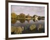 River Thames, Goring, Oxfordshire Berkshire Borders, England, United Kingdom-David Hughes-Framed Photographic Print