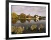 River Thames, Goring, Oxfordshire Berkshire Borders, England, United Kingdom-David Hughes-Framed Photographic Print