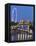 River Thames, Hungerford Bridge, Westminster Palace, London Eye, Big Ben-Rainer Mirau-Framed Stretched Canvas