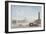 River Thames Looking Towards Blackfriars Bridge, London, 1818-null-Framed Giclee Print