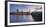 River Thames, Westminster Bridge, Westminster Palace, Big Ben, in the Evening-Rainer Mirau-Framed Photographic Print