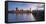 River Thames, Westminster Bridge, Westminster Palace, Big Ben, in the Evening-Rainer Mirau-Framed Stretched Canvas