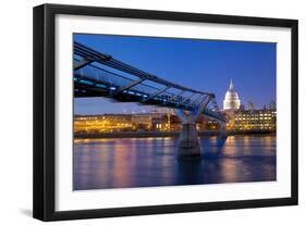 River Thames-Frank Fell-Framed Photographic Print