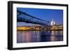 River Thames-Frank Fell-Framed Photographic Print