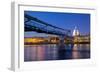 River Thames-Frank Fell-Framed Photographic Print