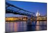 River Thames-Frank Fell-Mounted Photographic Print