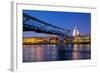 River Thames-Frank Fell-Framed Photographic Print