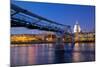 River Thames-Frank Fell-Mounted Photographic Print