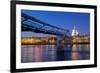 River Thames-Frank Fell-Framed Photographic Print