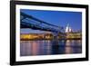 River Thames-Frank Fell-Framed Photographic Print