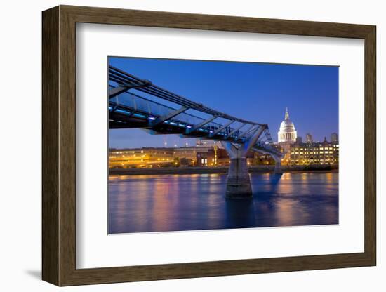 River Thames-Frank Fell-Framed Photographic Print