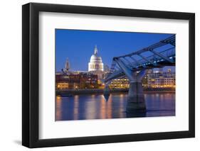 River Thames-Frank Fell-Framed Photographic Print