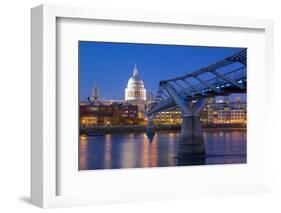 River Thames-Frank Fell-Framed Photographic Print