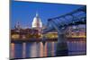 River Thames-Frank Fell-Mounted Photographic Print