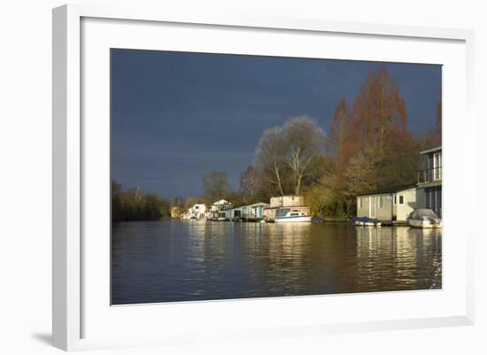 River Thames-Charles Bowman-Framed Photographic Print